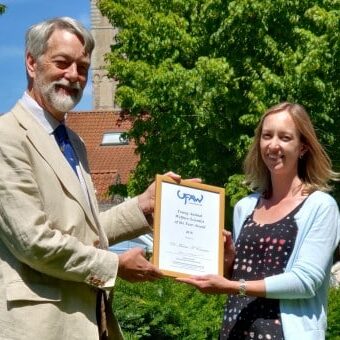 Young Animal Welfare Scientist of the Year 2019 Award Winner Dr Marisa A Erasmus